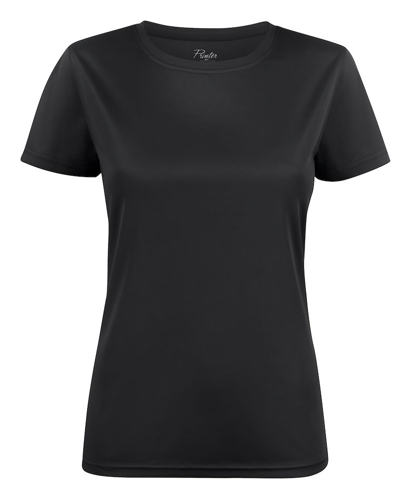 RUN T-SHIRT WOMAN – BLACK