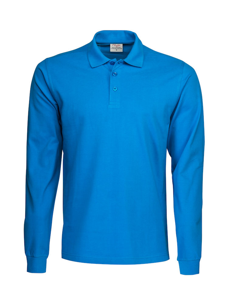 Koszulka polo robocza Surf Pro L/S 2265026 - Ocean Blue