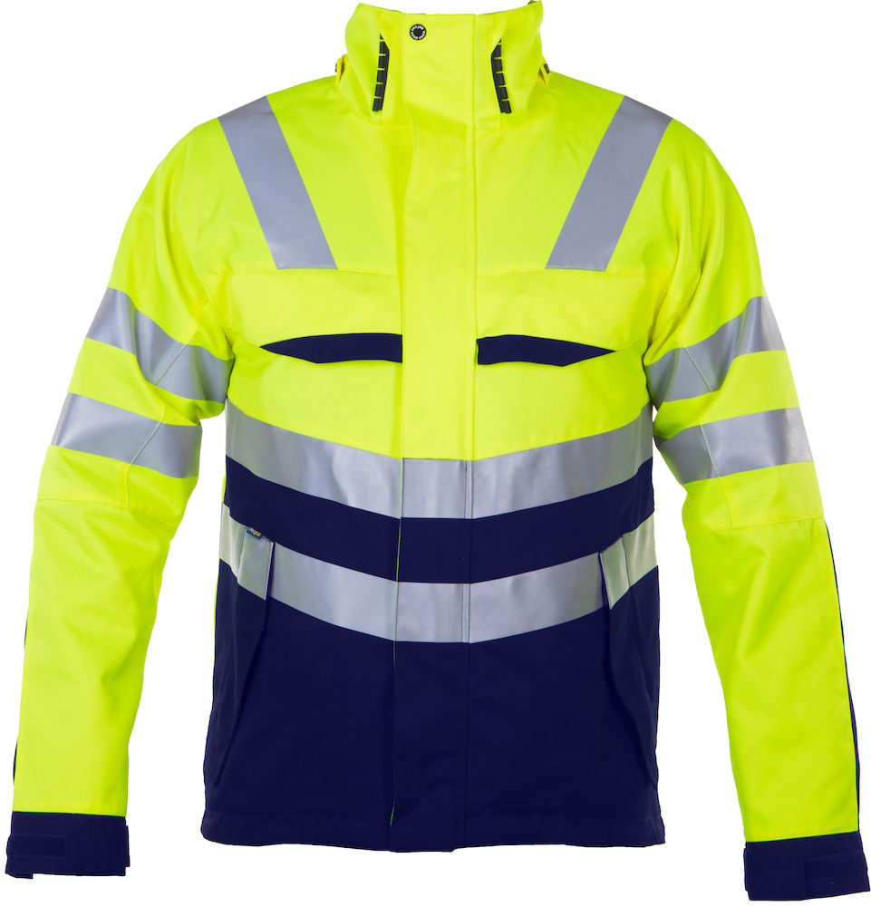 6415 KURTKA EN ISO 20471 – YELLOW/ NAVY