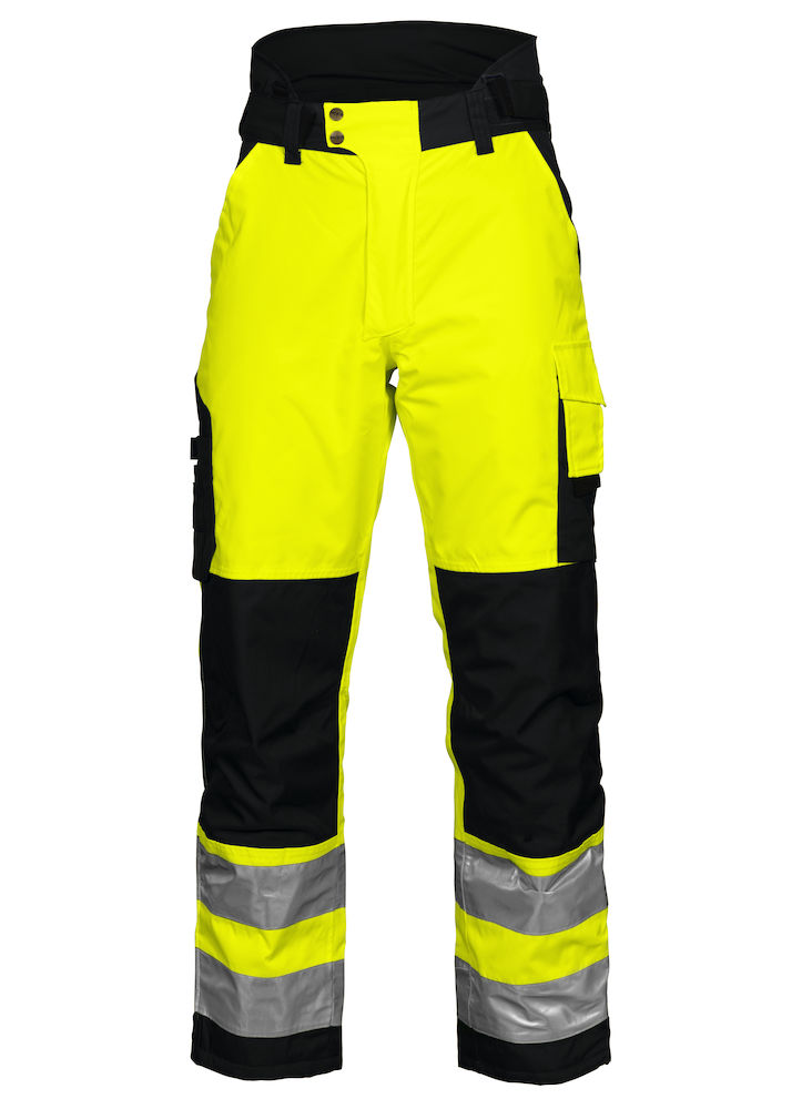 6514 SPODNIE OCIEPLANE HV KLASA 2 – YELLOW/ BLACK