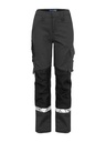 7512 Spodnie robocze damskie – GREY/ BLACK