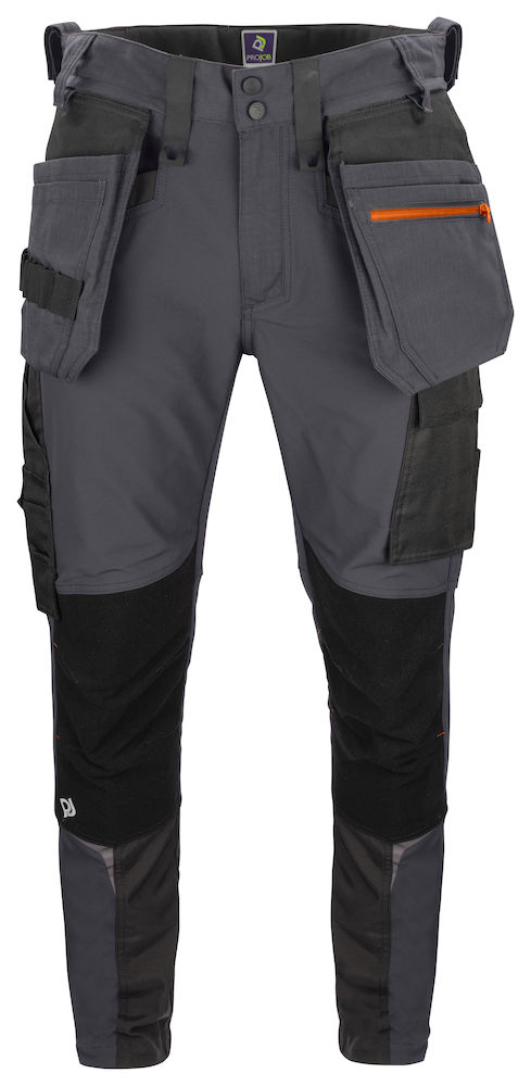 5550 SPODNIE DO PASA ZE STRETCHEM – GREY