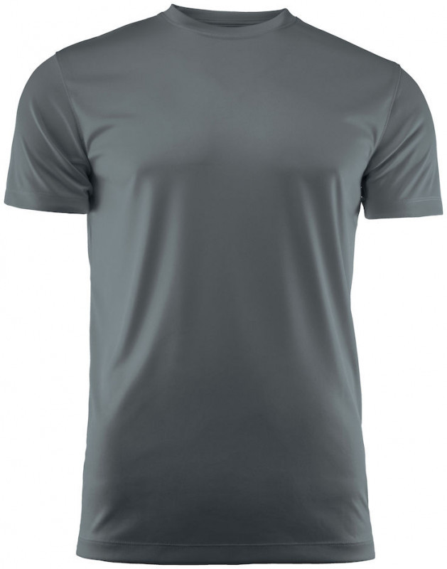 RUN T-SHIRT – METAL GREY