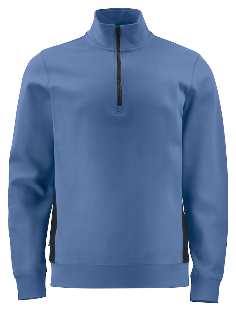 2128 BLUZA NA ZAMEK 1/2 ZIP – BLUE