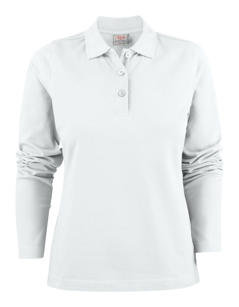 Koszulka polo robocza Surf Pro L/S Lady 2265027 - White