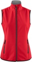 Bezrękawnik Trial Softshell Woman 2261060 - Red