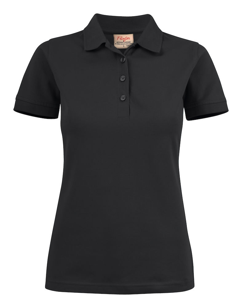 Koszulka polo Surf Stretch Lady 2265021 - Black