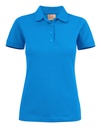 Koszulka polo Surf Stretch Lady 2265021 - Ocean Blue