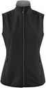 Bezrękawnik Trial Softshell Woman 2261060 - Black