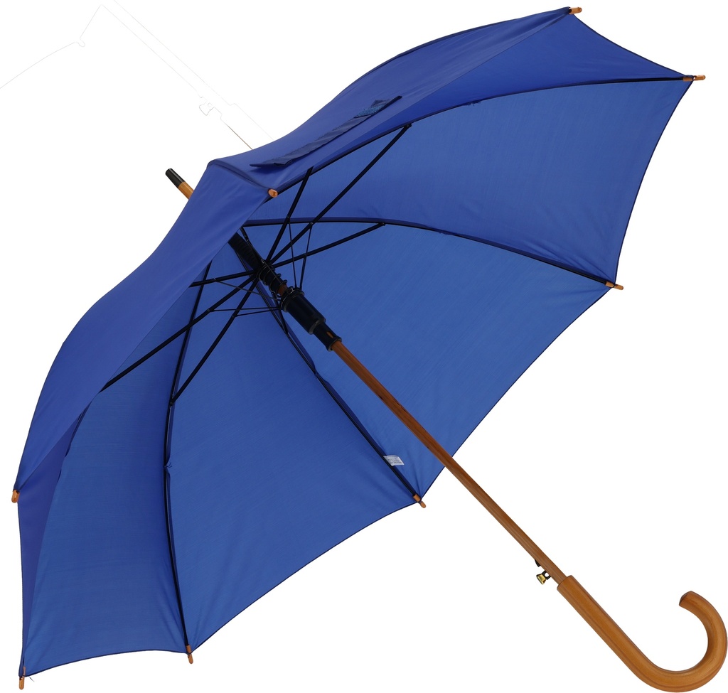 Parasol automatyczny drewniany Ø105 cm NANCY 5131 - Niebieski
