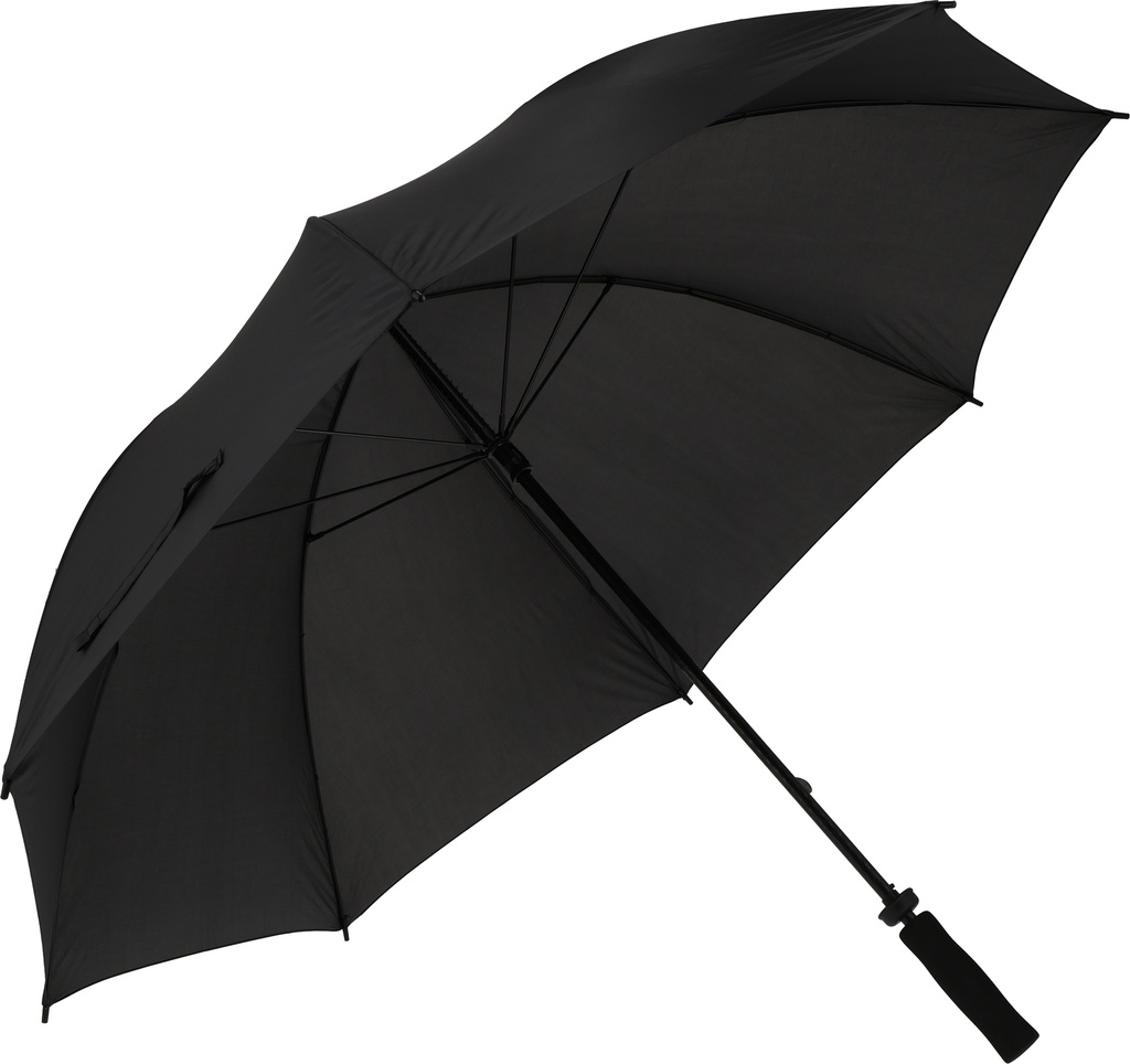 Parasol manualny XL Ø133 cm HURRICAN 5187 - Czarny