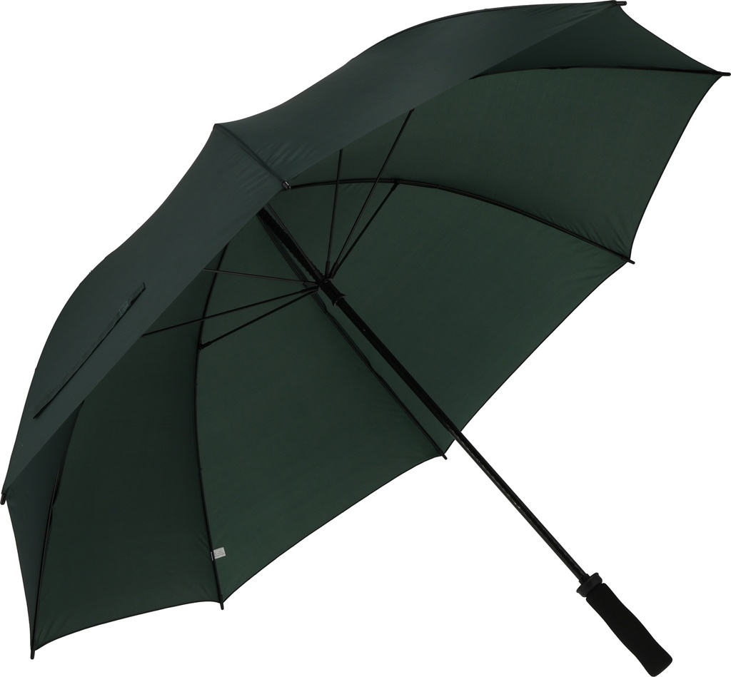 Parasol manualny XL Ø133 cm HURRICAN 5187 - Ciemnozielony
