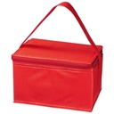 Torba termiczna na 6 puszek 330 ml ASPEN 7004 - Czerwona