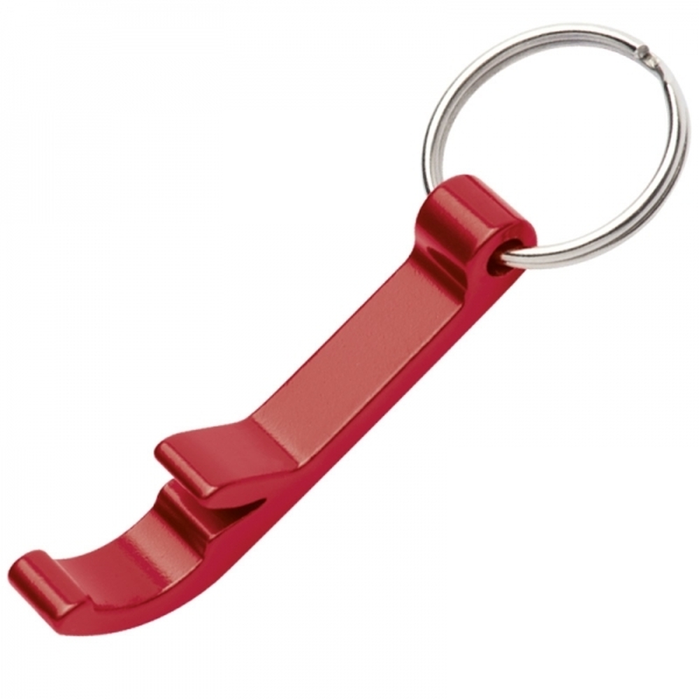 Brelok metalowy otwieracz do butelek WORCESTER 9042 - Czerwony