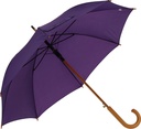 Parasol automatyczny drewniany Ø105 cm NANCY 5131 - Fioletowy