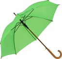Parasol automatyczny drewniany Ø105 cm NANCY 5131 - Jasnozielony
