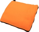 Koc z polaru/poduszka 2w1 RADCLIFF 170 g/m2 2775 - Pomarańczowy