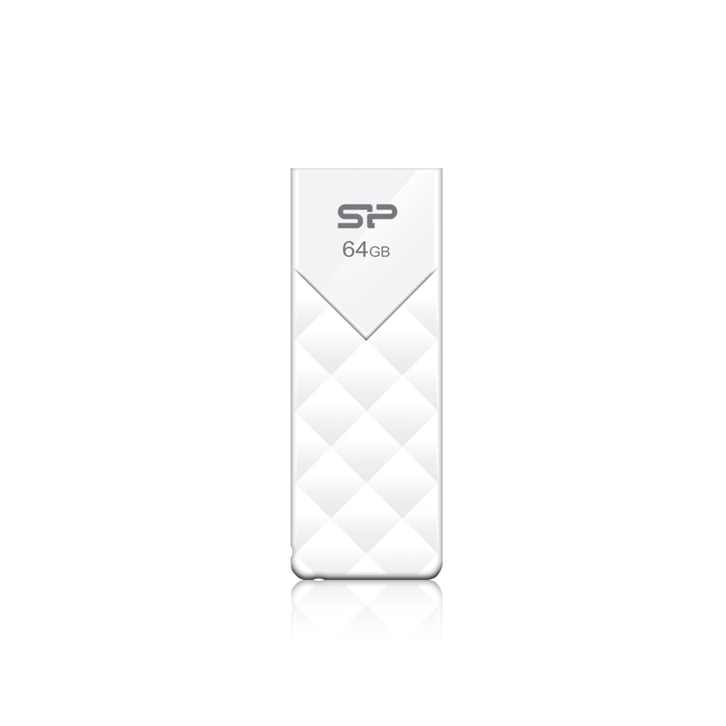 Pendrive Ultima U03, 64GB 2.0 Silicon Power EG 8124 - Biały