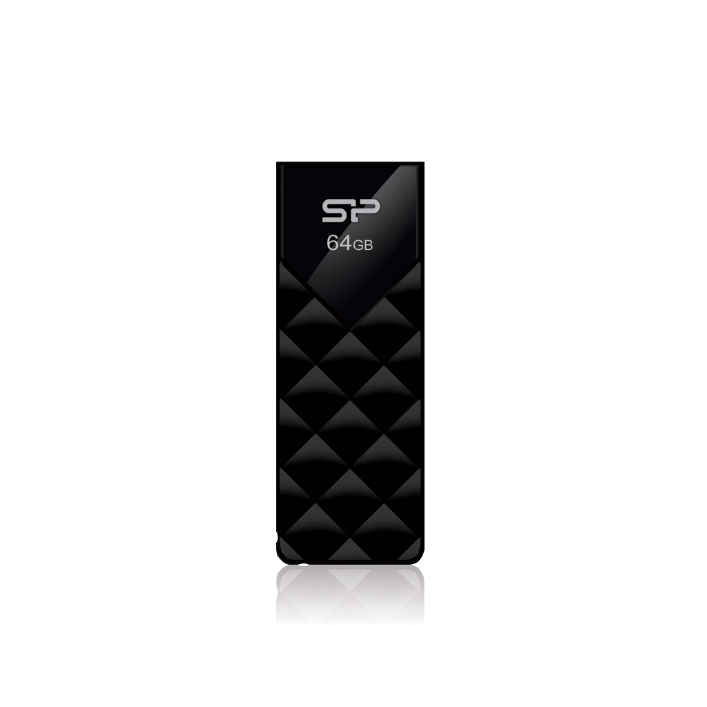 Pendrive Ultima U03, 64GB 2.0 Silicon Power EG 8124 - Czarny
