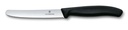 Nóż z ząbkowanym ostrzem SwissClassic Victorinox 67836 - Czarny