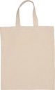 Torba bawełniana z krótkimi uszami 140 g/m2 ANTIBES 3464 - Biała