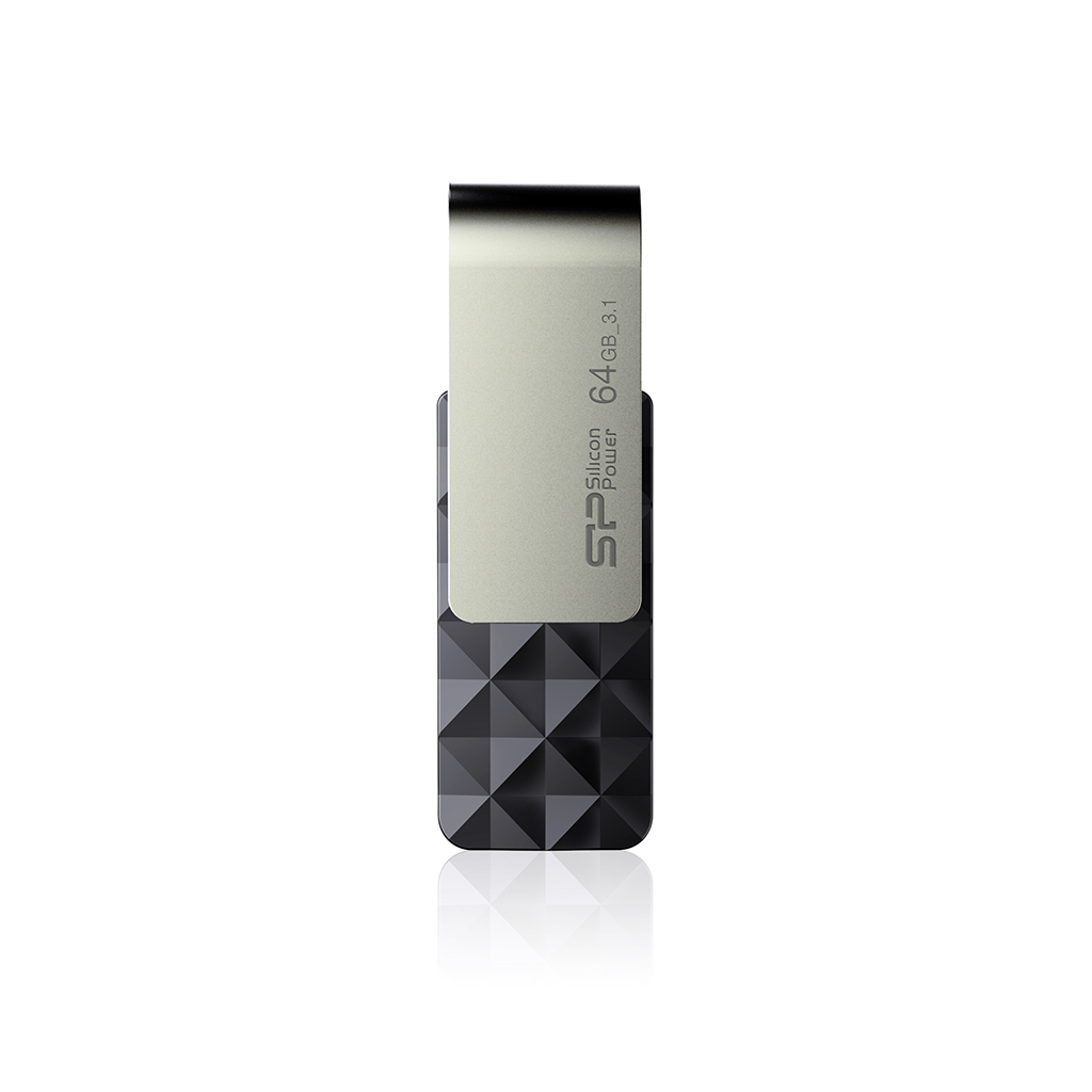 Pendrive Blaze B30, 64GB 3.1 Silicon Power EG8140 - Czarny