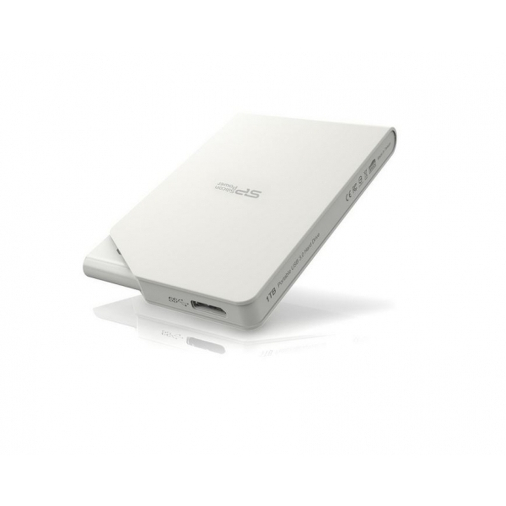 Przenośny dysk Stream S03, 1TB Silicon Power EG 8210 - Biały