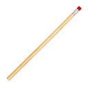 Ołówek z gumką HICKORY 0393 - Brązowy