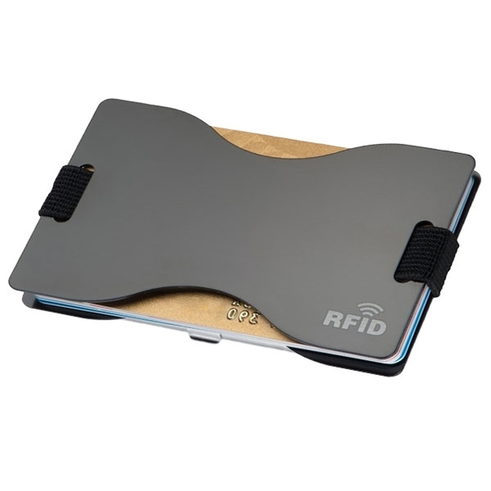 Etui na karty z ochroną RFID GLADSTONE 0417 - Czarne