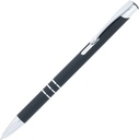 Długopis metalowy soft touch NEW JERSEY 0555 - Czarny