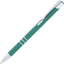 Długopis metalowy soft touch NEW JERSEY 0555 - Zielony
