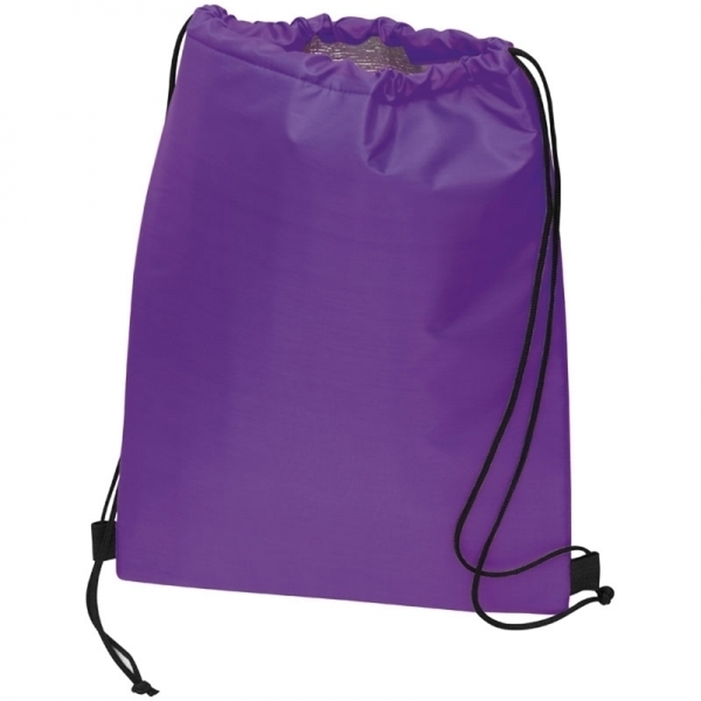 Worek sportowy termiczny 2w1 210D ORIA 0649 - Fioletowy