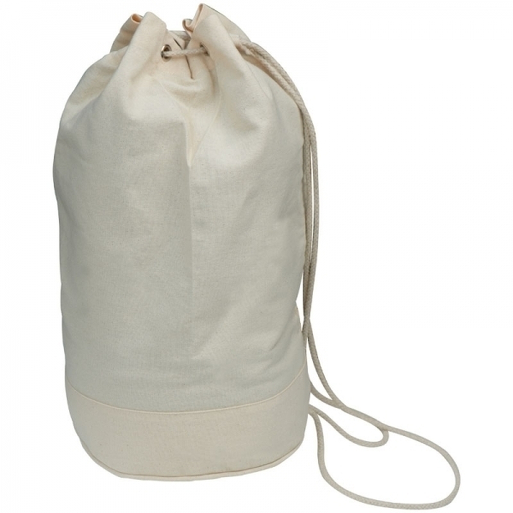 Worek sportowy bawełniany 180 g/m2 KALKUTTA 0661 - Biały
