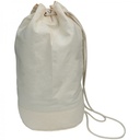 Worek sportowy bawełniany 180 g/m2 KALKUTTA 0661 - Biały