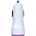 Ładowarka samochodowa USB FRUIT 0928 - Fioletowa