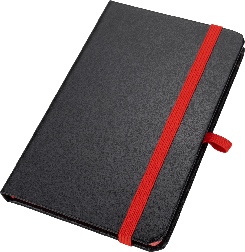 Notes A6 w linie ROSTOCK 3411 - Czerwony