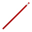 Ołówek z gumką HICKORY 0393 - Czerwony