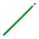 Ołówek z gumką HICKORY 0393 - Zielony