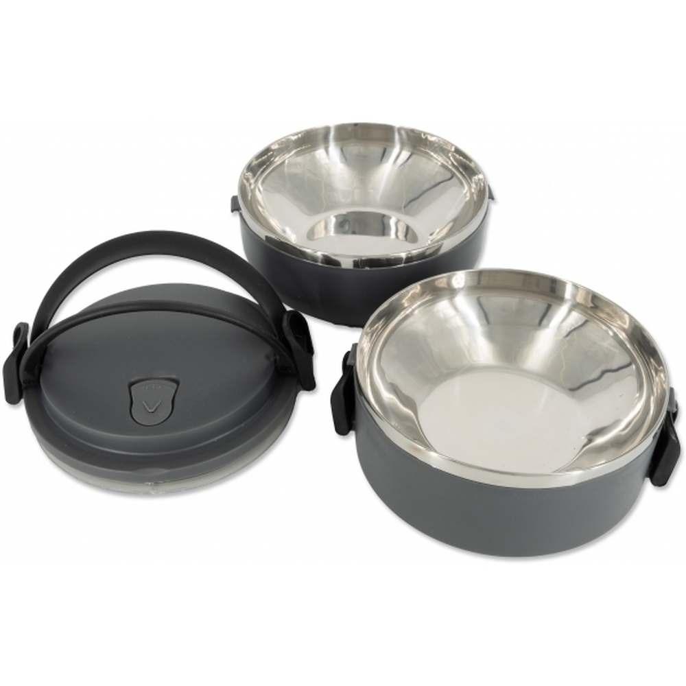Lunch box HOME 0931 - Ciemnoszary