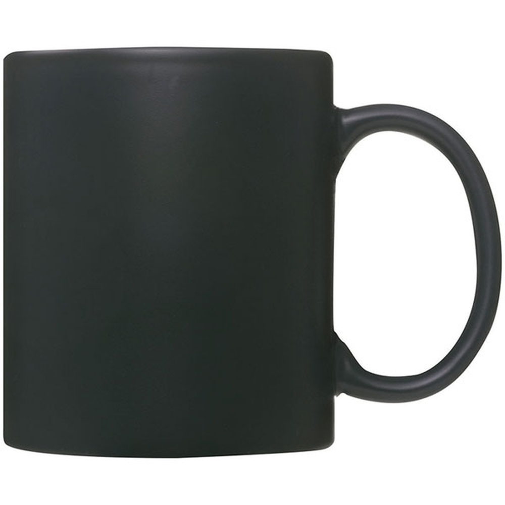Kubek ceramiczny THESSALONIKI 300 ml 0872 - Czarny