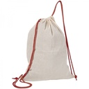 Worek sportowy bawełniany 140 g/m2 LONDONDERRY 0920 - Czerwony