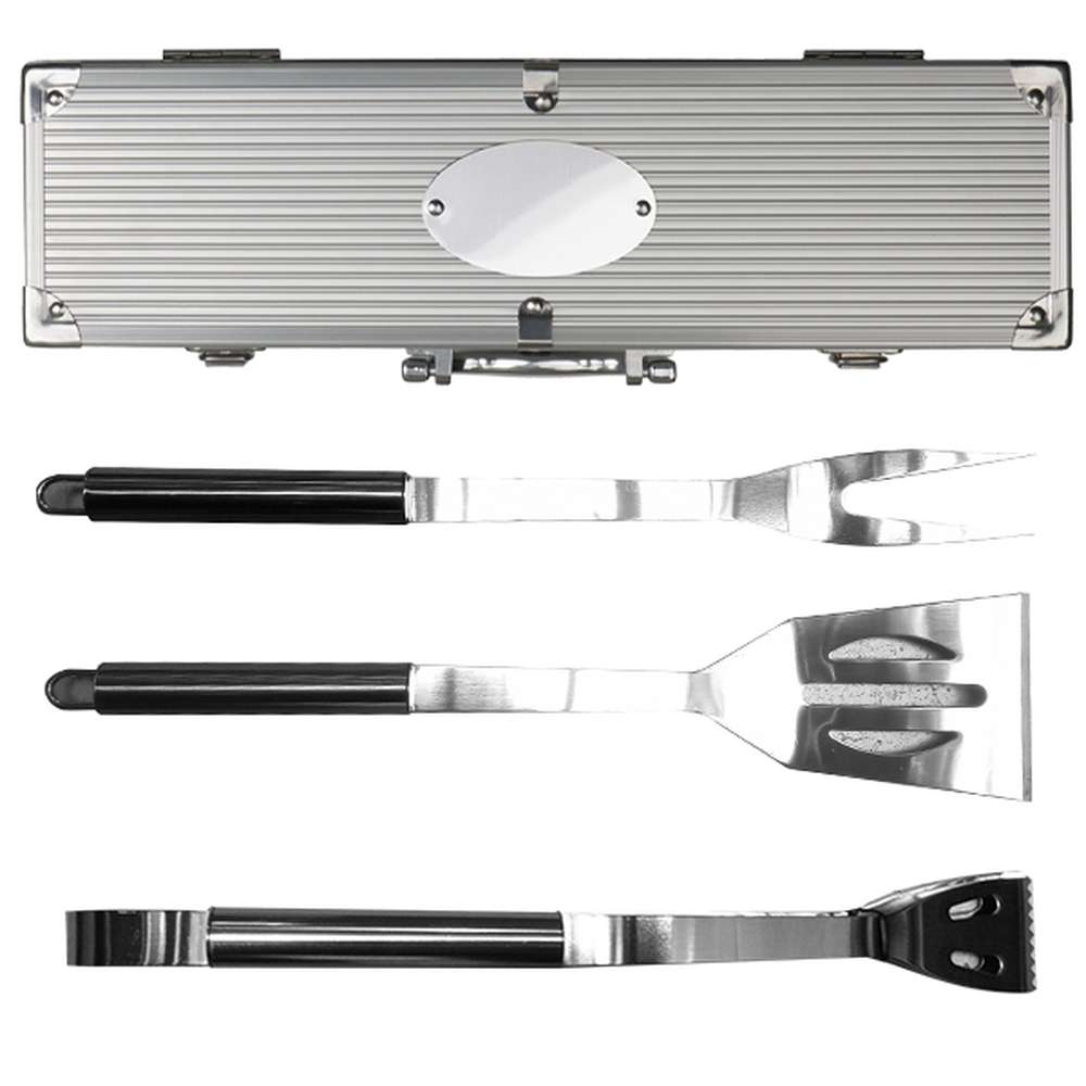 Zestaw do grilla OVAL PLATE 0648 - Szary