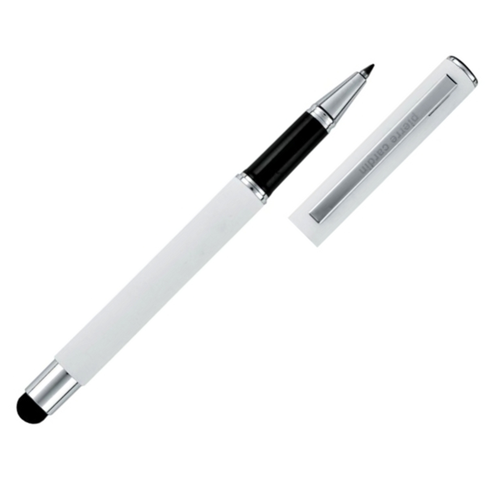 Pióro kulkowe touch pen soft touch CLAUDIE Pierre Cardin B030080 - Białe