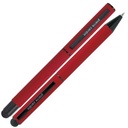 Zestaw piśmienny długopis i pióro kulkowe touch pen soft touch CELEBRATION Pierre Cardin B040100 - Czerwony