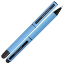 Zestaw piśmienny długopis i pióro kulkowe touch pen soft touch CELEBRATION Pierre Cardin B040100 - Jasnoniebieski