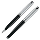 Zestaw piśmienny długopis i pióro kulkowe DIDIER Pierre Cardin B0400500IP3 - Czarny