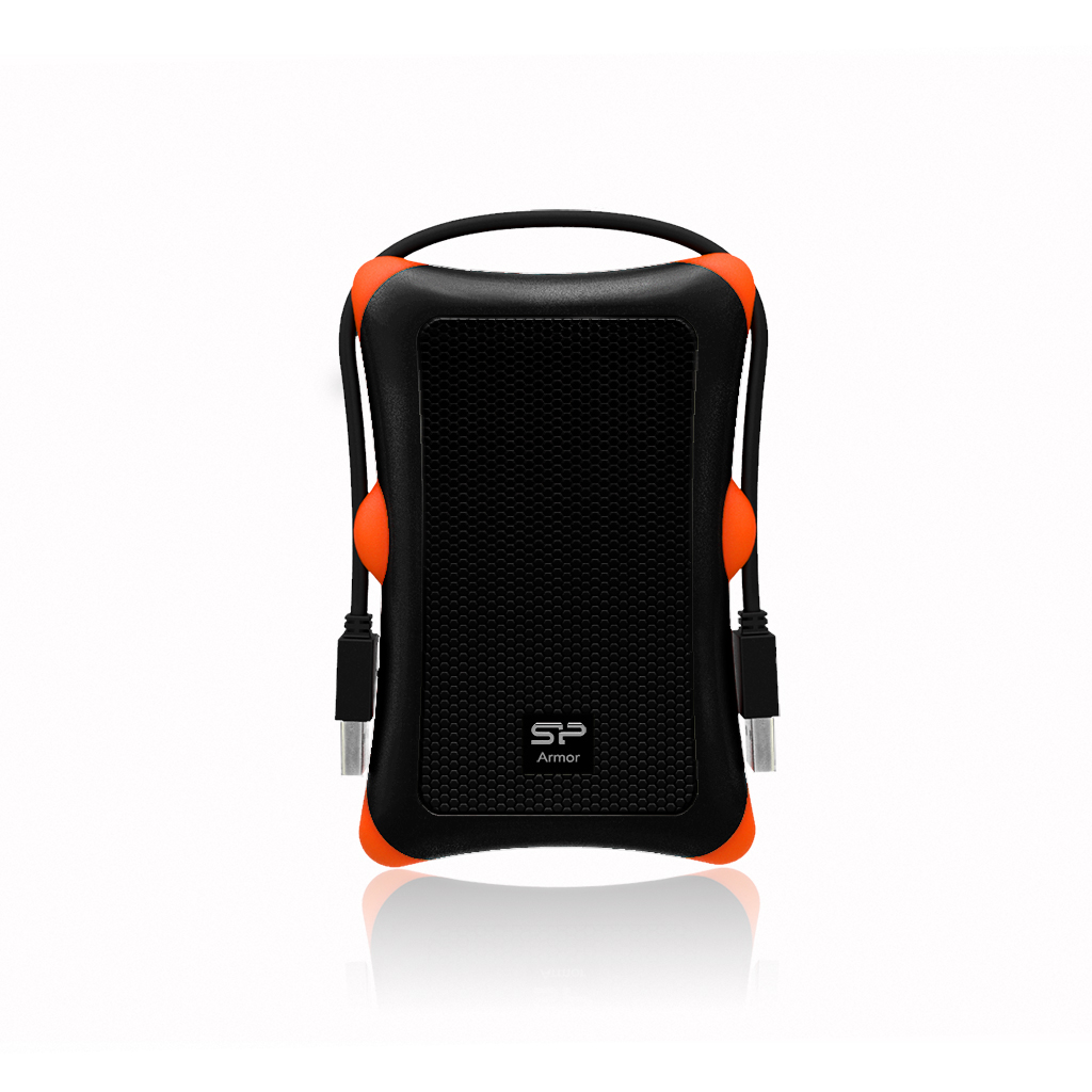 Przenośny dysk Armor A30, 2TB Silicon Power EG8211 - Czarny