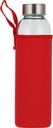 Butelka szklana KLAGENFURT 500 ml 0842 - Czerwona