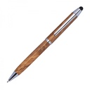 Długopis drewniany touch pen ERFURT 1497 - Beżowy
