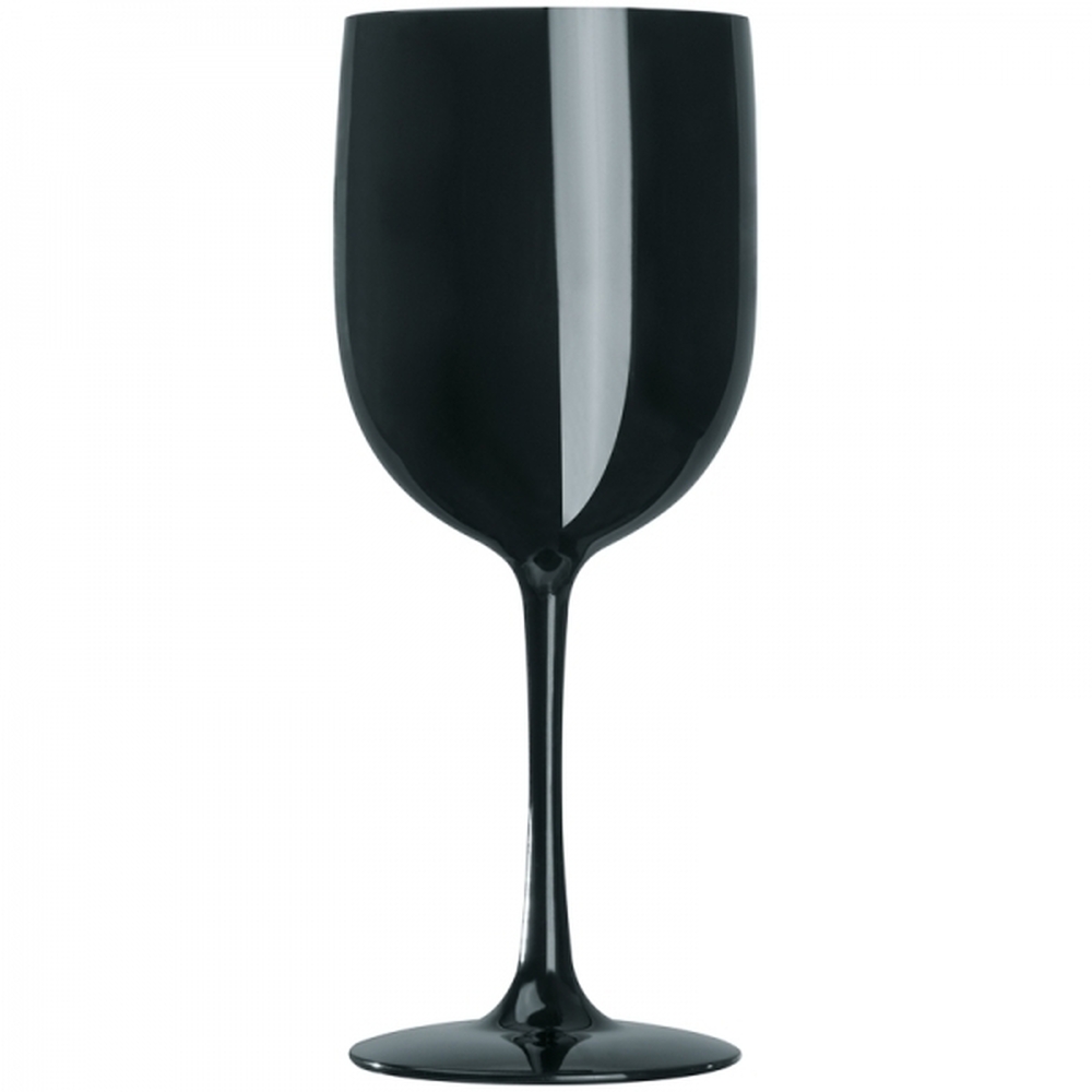 Kieliszek plastikowy ST. MORITZ 450 ml 1461 - Czarny